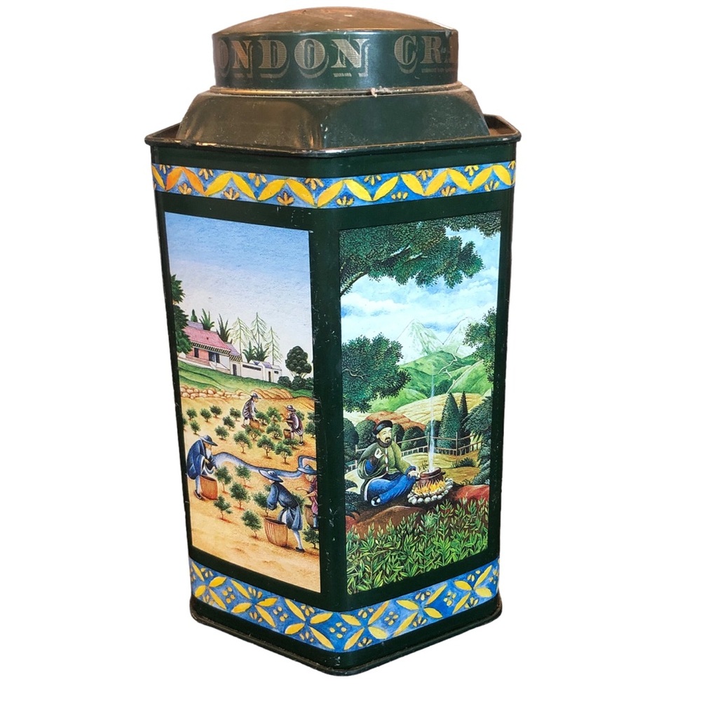 Vintage Crabtree & Evelyn Tea Tin - Picture 9 of 10